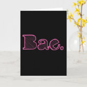 Hey Bae, vriendin vriendje slang Kaart (Gele Bloem)