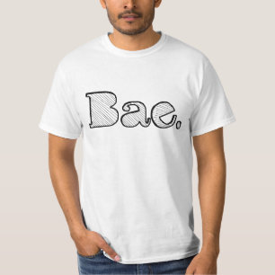 Hey Bae. vriendin vriendje slang T-shirt