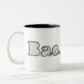 Hey Bae. vriendin vriendje slang Tweekleurige Koffiemok (Links)