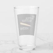 Hey Batter Batter Swing Glas (Achterkant)