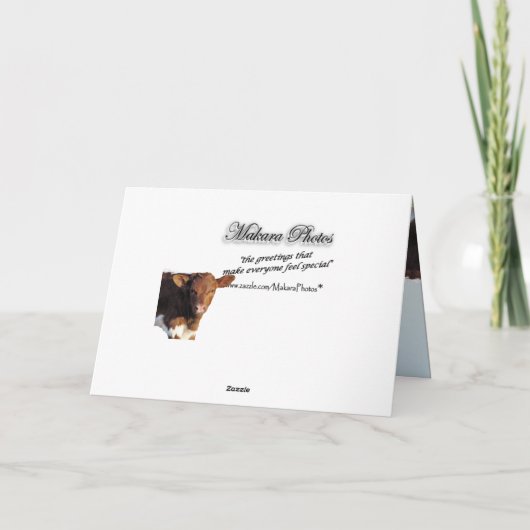 Hey Bday card2-customize elke gelegenheid Kaart (Achterkant)