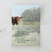 Hey Bday card2-customize elke gelegenheid Kaart (Binnen)