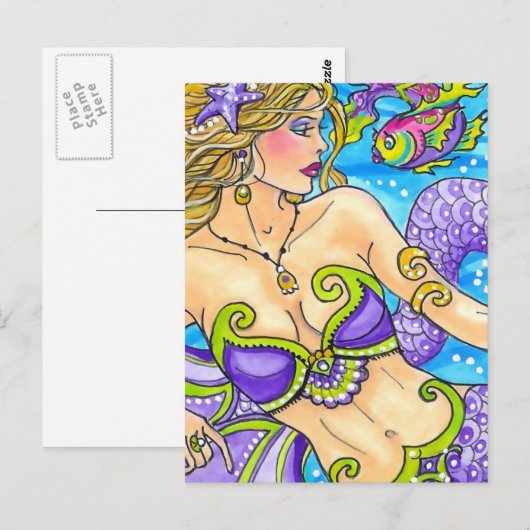 HEY BEAUTIFUL BRIEFKAART (Voorkant / Achterkant)