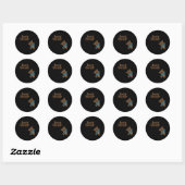 Hey Beer Ronde Sticker (Vel)