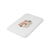 Hey Boo Boho Halloween Hey Boo Ghost Badmat (Gekanteld)