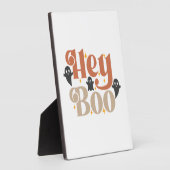 Hey Boo Boho Halloween Hey Boo Ghost Fotoplaat (Zijkant)