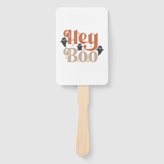 Hey Boo Boho Halloween Hey Boo Ghost Handwaaier (Voorkant)