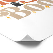 Hey Boo Boho Halloween Hey Boo Ghost Poster (Hoek)