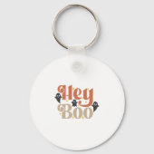 Hey Boo Boho Halloween Hey Boo Ghost Sleutelhanger (Voorkant)