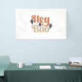 Hey Boo Boho Halloween Hey Boo Ghost Spandoek (Beurs)