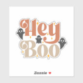 Hey Boo Boho Halloween Hey Boo Ghost Sticker (Vel)