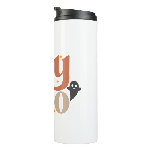 Hey Boo Boho Halloween Hey Boo Ghost Thermosbeker (Geroteerd rechts)