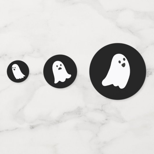 Hey Boo Ghost Confetti (Achterkanten)