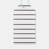 Hey Boo Ghost Pastel Halloween Verjaardag Welkom Cadeaulabel (Achterkant)