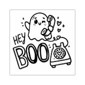 Hey Boo – Ghosted with Love Rubberstempel (Afrduk)