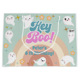 Hey boo goovy halloween retro kinderen verjaardag groot cadeauzakje
