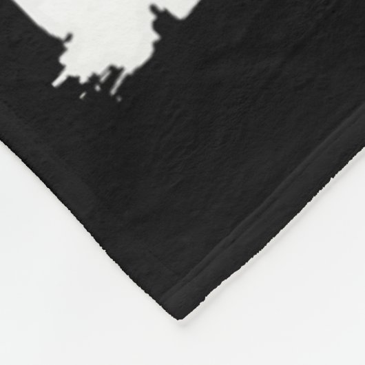 Hey Boo Grappige Halloween Ghost Fleece Deken (Hoek)