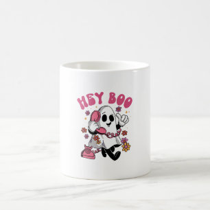 Hey Boo - Groovy Geest Halloween Koffiemok