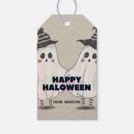 Hey Boo Halloween leuke uitnodiging voor kinderen  Cadeaulabel