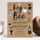  Hey Boo Halloween Uitnodiging