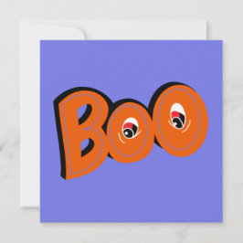 Hey Boo heb ik je bang gemaakt voor typografie tek Kaart