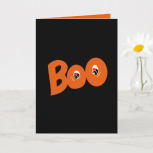 Hey Boo heb ik je bang gemaakt voor typografie tek Kaart