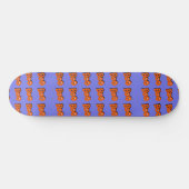 Hey Boo heb ik je bang gemaakt voor typografie tek Persoonlijk Skateboard (Horizontaal)