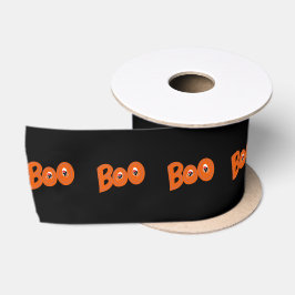 Hey Boo heb ik je bang gemaakt voor typografie tek Satijnen Lint