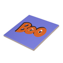 Hey Boo heb ik je bang gemaakt voor typografie tek Tegeltje