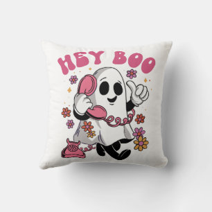 Hey Boo -Hey Boo - Groovy  Groovy Geest Halloween  Kussen