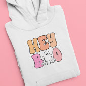 Hey Boo Kinder Schattigee Halloween Herfst Hoodie 