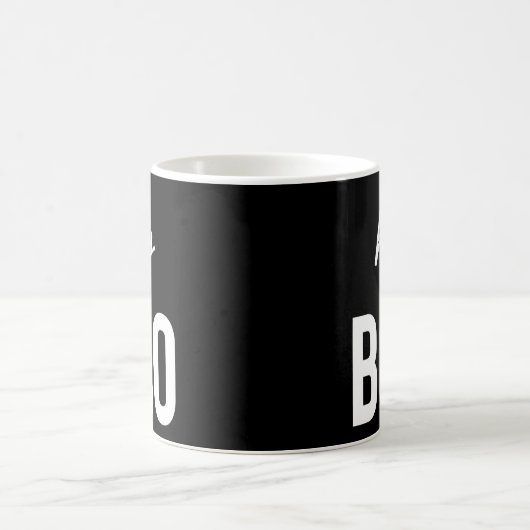 Hey Boo Love Ghost Pun Boo Halloween Koffiemok (Center)