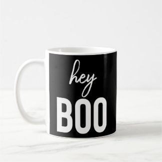Hey Boo Love Ghost Pun Boo Halloween Koffiemok