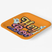 Hey Boo Papieren Bordje (Gebogen)