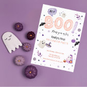 Hey Boo Schattigee Halloween Meisjes Elk Jaar Uitn Kaart
