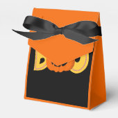 Hey Boo Schattigee Pompoen Typografie Tekenkunst Bedankdoosjes (Voorkant Zijde)