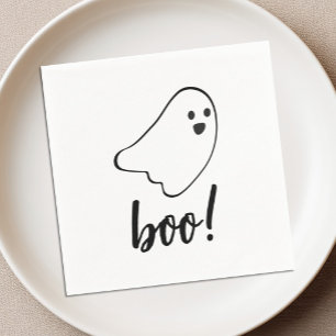 Hey Boo spook verjaardags servetten voor kinderen