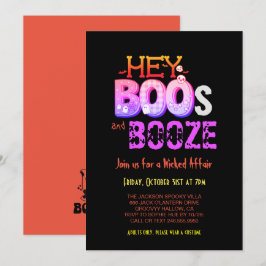 Hey Boo Spooky Halloween Kaart