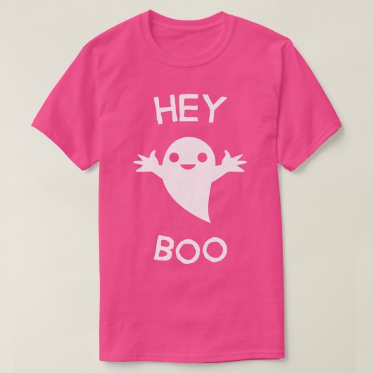 Hey Boo T-shirt (Design voorkant)