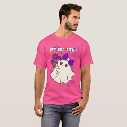 Hey Boo-tiful! T-shirt (Voorkant volledig)