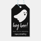 Hey Boo Verjaardag Cadeaulabel (Voorkant)