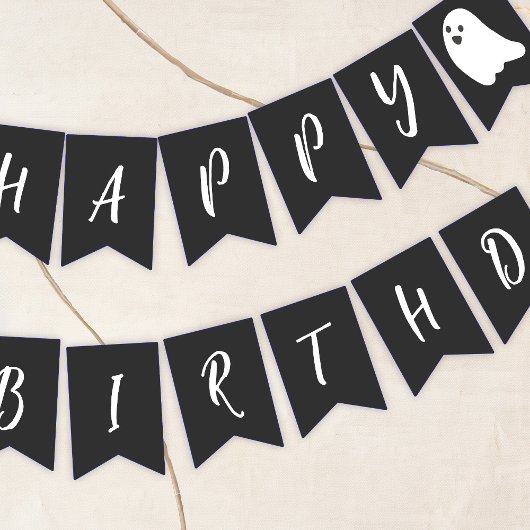 Hey Boo Verjaardag Vlaggetjes