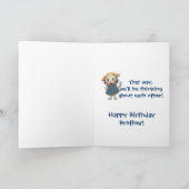 Hey Brother - Verjaardag Kaart (Binnen)