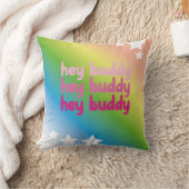Hey Buddy Rainbow Kleurontwerp Kussen (Deken)