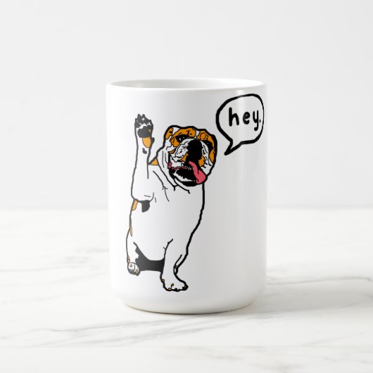 Hey Bulldog Koffiemok (Center)
