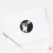 Hey Bulldog Ronde Sticker (Envelop)