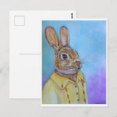 HEY BUNNY BRIEFKAART (Voorkant / Achterkant)