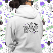 Hey & Bye Boo Halloween Bat en Web Hoodie