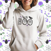 Hey & Bye Boo Halloween Bat en Web Hoodie