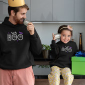 Hey & Bye Boo Halloween Bat en Web Hoodie